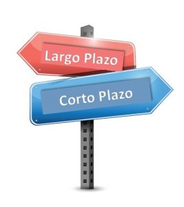 largo plazo y corto plazo