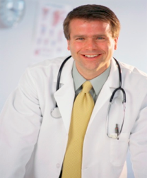 Preventing Diabetes/Doctor Smiling Photo