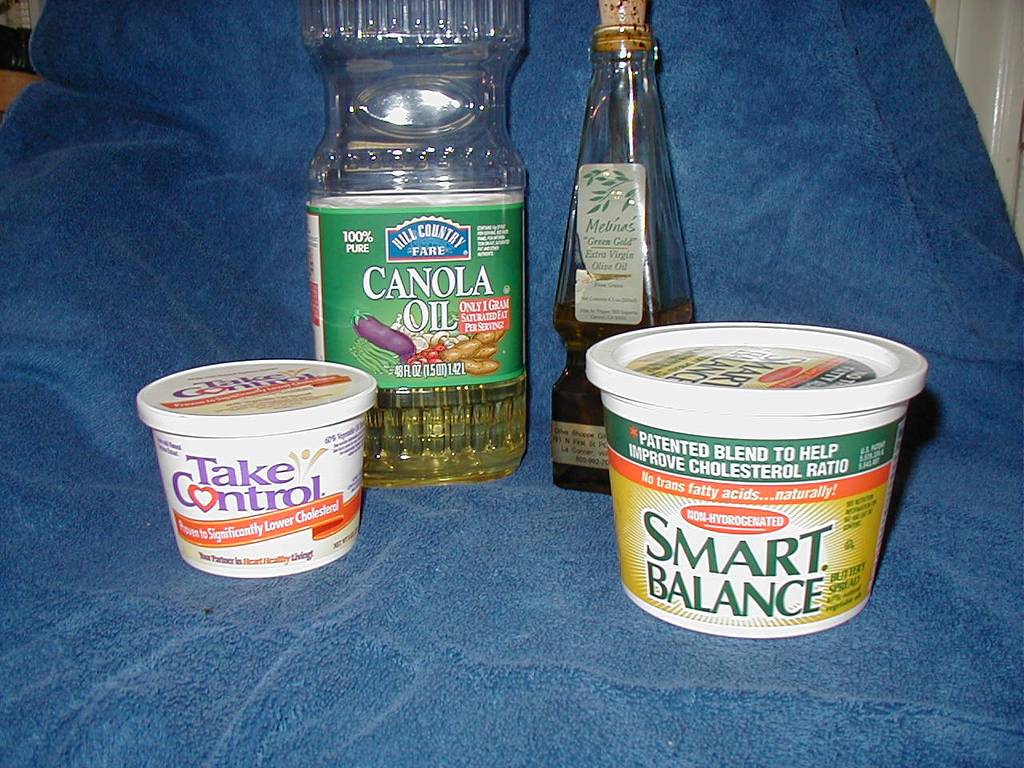 Meal Planning/Assorted Oils and Fats Photo