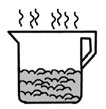 Meal Planning/Grey, Hot Half Cup Icon