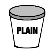 Meal Planning/Yogurt Tub (Plain) Icon