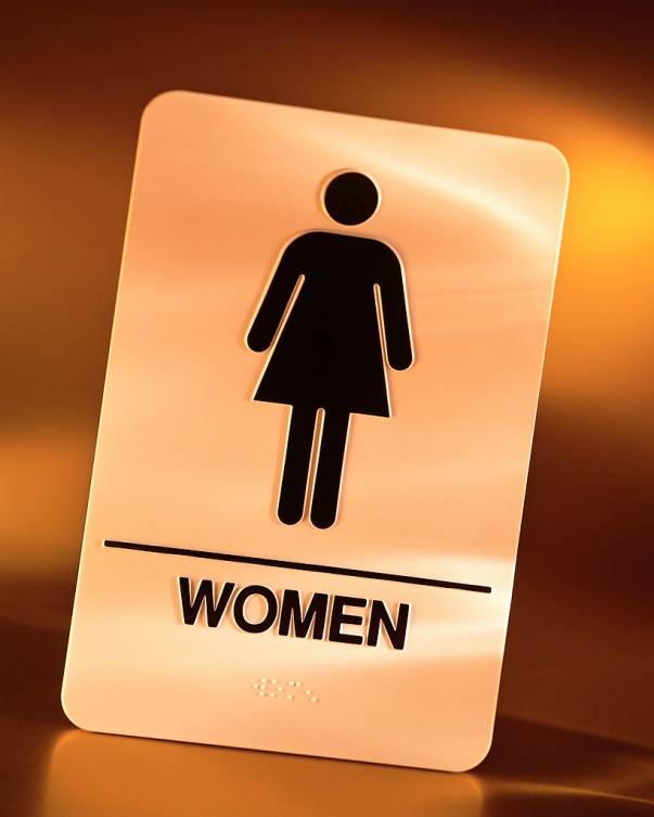 High Blood Sugar/Womens Restroom Sign Photo